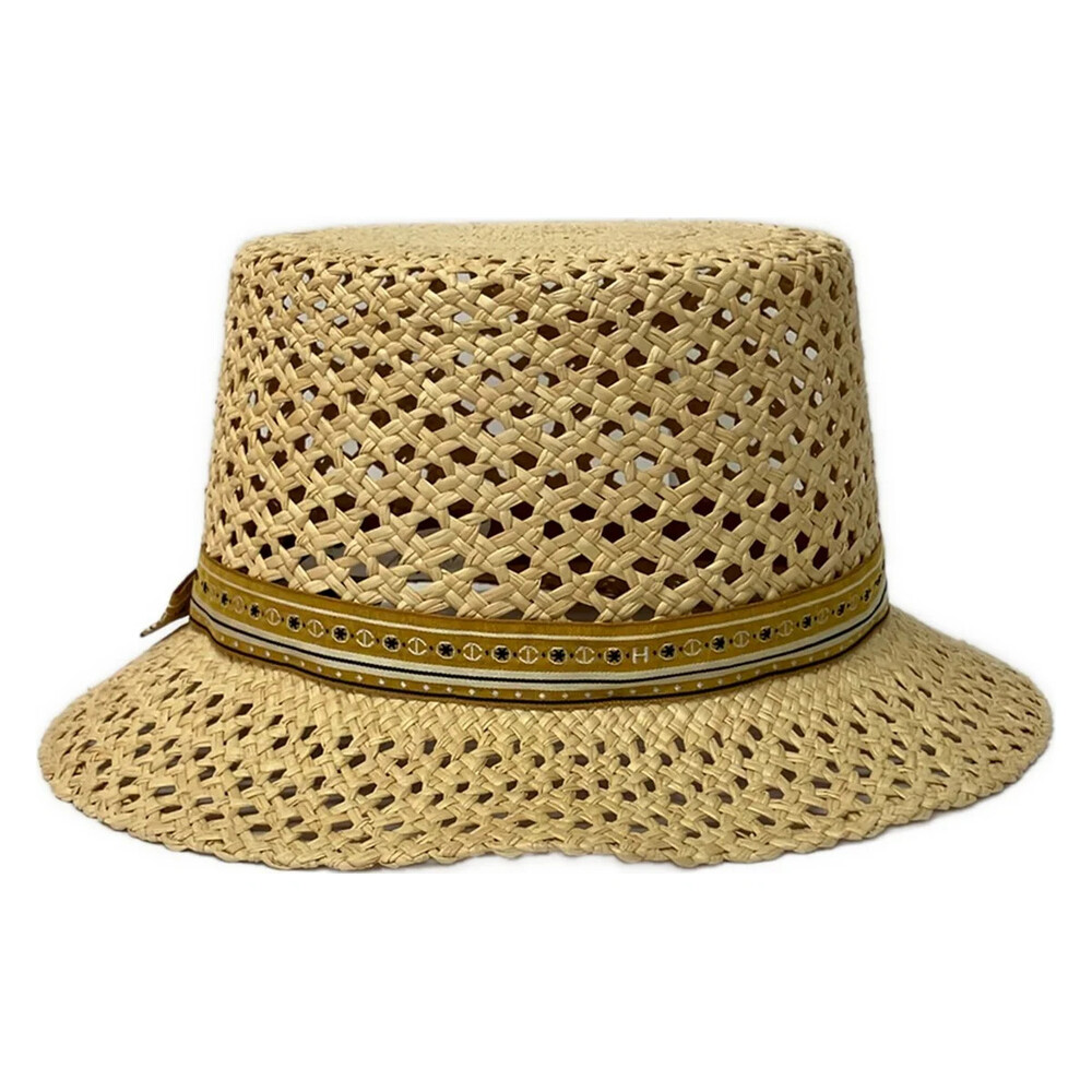 Hermes Beige Straw Hat #341180H63B